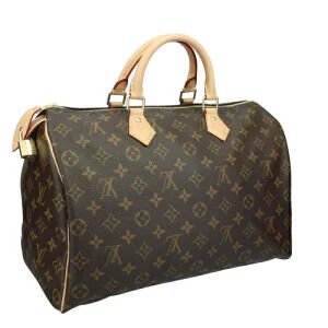 Louis Vuitton Speedy Handbag Monogram Brown